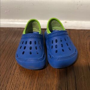 Skechers Blue and Green Water Shoes for Comfort and Style